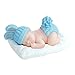 Wocuz WZ0984 Sleeping Baby Candy Making Mold Fondant Mold Silicone Mold for Baby Shower Party Birthday Party Cake Decoration