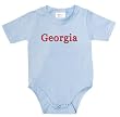 Georgia - Blue Baby Creeper