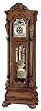Hamlin Grandfather Clock in Rustic Cherry Finish By Howard Miller
