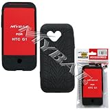41DtlrgKVNL. SL160  BLACK SILICONE TIRE TREAD slip on cover case for HTC G1 Google