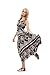 Dilanni Women's Strap Sleeveless Floral Printed Summer Maxi Bohemian Sundress