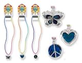 What's Your MOOD Pendant on Neon Rainbow Necklace (sold individually)