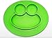 OSABO | Happy Frog Mat - One-piece silicone placemat + plate (Green) - Children Placemats