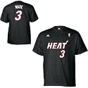 adidas Miami Heat Dwyane Wade Game Time T-Shirt