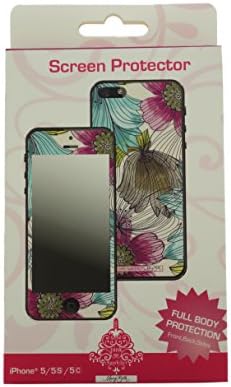 Pink Chandelier iPhone 5 / 5S / 5C Screen Protector and Full Body Protection - Owl Pattern