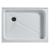 Vigo VG06019WHT3240L White Shower Enclosures 32 x 40 Rectangular Shower Tray White Left Drain VG06