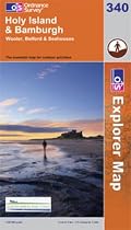 Holy Island and Bamburgh (OS Explorer Map)