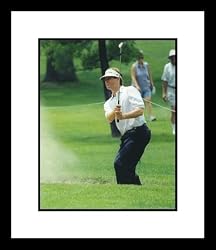 Lee Janzen PGA Golf Framed 8x10 Photograph Getting Out of the Sand Trap