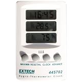 Extech 445702 Temperature, Humidity and Clock Display