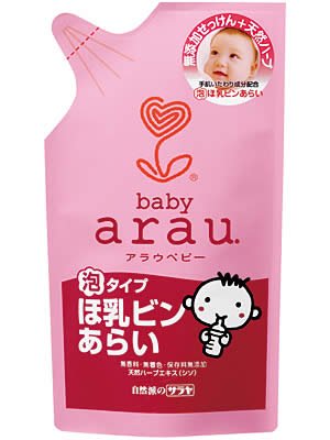 arau.ベビー 泡ほ乳ビンあらい 詰替え 250ml ×6個セット