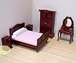 Melissa & Doug Deluxe Doll-House Bedroom Furniture