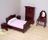 Melissa & Doug Deluxe Doll-House Bedroom Furniture
