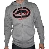Ecko Unltd Mens Override Hoody Jumper Grey Medium