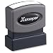 Xstamper One-Color Title Message Stamp, Past Due, Pre-Inked/Re-Inkable, Red (1362)