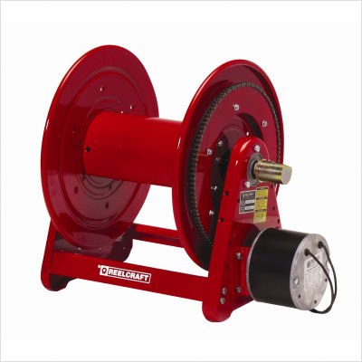 Reelcraft EA33112 L12D 0.75 x 100', 1000 psi, Motorized Air / Water Reel without Hose