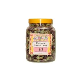 A Jar of Chocolate Limes - 1.5 Kg Jar