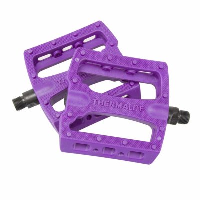 Stolen Thermalite BMX Bike Pedals - Purple