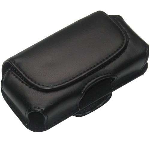 Samsung Rugby A837 Premium Quality Cell Phone Pouch Case - Includes TWO Bonus Charm Holders - Image Accessories Brand