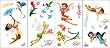 Blue Mountain Wallcoverings GAPP1837 Disney GAPP1837 Fairies Movie Wall Appliqué