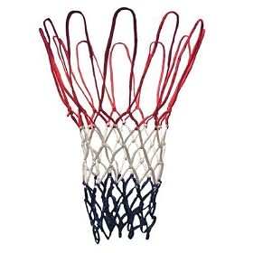 Champion Sports 4mm Red, White and Blue Economy Basketball Net