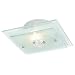 EN065 27 - Modern Bathroom Ceiling Light with White Grill