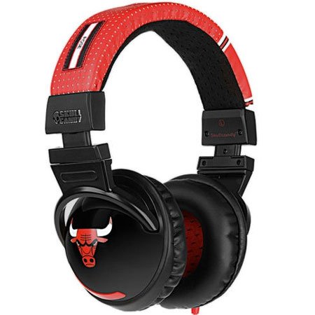 Skullcandy NBA Series Hesh Headphones - Chicago Bulls Black/Derrick Rose