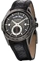 Kenneth Cole Steel Date Window Leather Mens Watch - KC1493