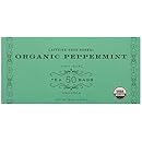 Harney &amp; Sons Herbal Tea, Organic Peppermint, 50 Tea Bags, 2.85 Ounce