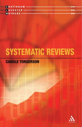 Systematic Reviews and Meta-Analysis (Continuum Research Methods)