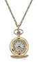 Avalon Petite Pendant Gold Tone Watch with Chain # 2336G
