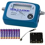 HD-LINE DVB-T + PILES FINDER Antenne POINTEUR Beeper TERRESTRE TV VHF UHF