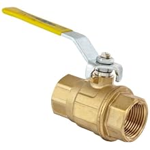 Dixon FBV100 Brass Ball Valve, 1" NPT Female