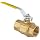 Dixon FBV100 Brass Ball Valve, 1" NPT Female