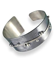 Contemporary Artisan-crafted Silver Journey Bracelet