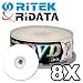 Electronics : Ridata 8.5 GB 8x Inkjet-Printable DVD+R Double Layer Cake Box (25 Discs)