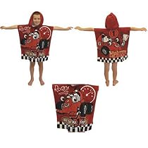CharacterWorld Roary No 1 Star Hooded Poncho