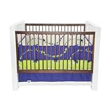 Maclaren Netto Collection Menagerie Bedding - Mazarine Blue / Pea Green (Baby Product)