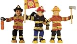 Hometown Heroes: Safety Squad Firefighters 3-Pack