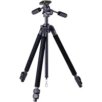 Velbon El Carmagne 530 Carbon Fiber Tripod with Pan Head and Case