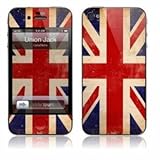 GelaSkins Protective Skin for the iPhone 4 "Union Jack" with Access to Matc ....