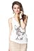 Maison Scotch Girl with Sunglasses White Tank