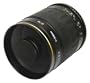 Opteka 500mm f/8 High Definition Telephoto Mirror Lens for Nikon D3, D3S, D3X, D40, D40x, D50, D60, D70, D80, D90, D100, D200, D300, D300S, D700, D3000, D3100, D5000, D7000 Digital SLR Cameras