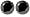 14k White Gold Black Diamond Studs (4 cttw)