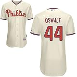 Roy Oswalt Jerseys: Philadelphia Phillies #44 Cream Authentic Cool Base Jersey (XL/52)