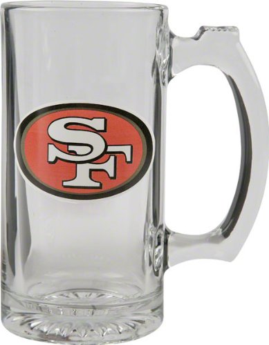 San Francisco 49ers Logo Glass Tankard