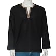 Mens Embroidered Casual Cotton Kurta Chest 40 inches (gsk546)