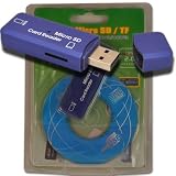 NEW USB 2.0 High Speed SIM Card/Micro SD Writer Reader