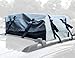 OxGord Roof Top Cargo Rack Water Resistant Carrier Bag for Vehicles, 10 Cubic Feet