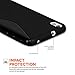Caseflex HTC Desire 816 Case Black Silicone S-Line Cover