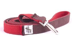 Eco-hip All Natural Cotton Leash (Cherry/Bark)